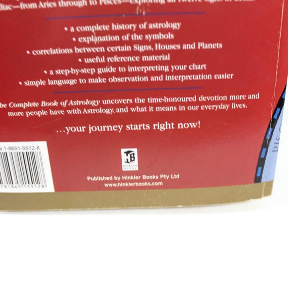 Vintage Y2K Complete Astrology Book By: Caitlin Johnstone 2003 Paperback Edition - Picture 6 of 7